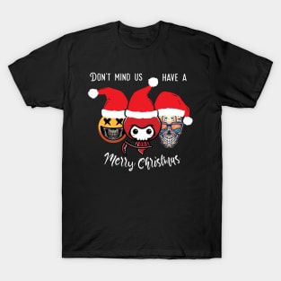 Monsters also celebrate Christmas T-Shirt